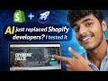 AI built my dropshipping website in 10 minutes