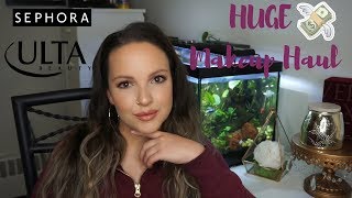 HUGE MAKEUP HAUL...sephora, ulta & drugstore