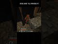 My Dog Fought the Mobs Before I Was Ready | Minecraft Shorts