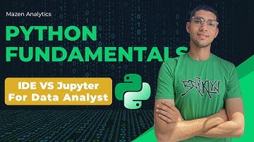 تحليل البيانات: تبدأ من منين؟ |  Jupyter ولا IDE ولا أداة أونلاين؟