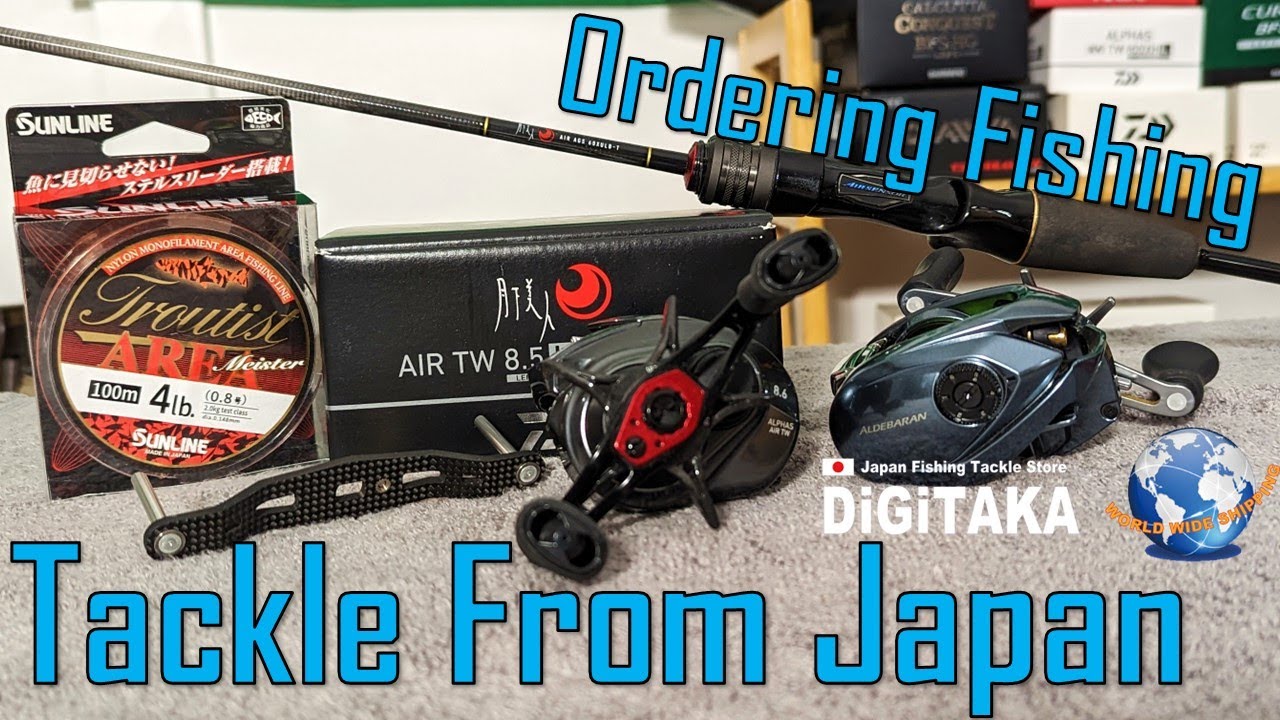 How to Order Fishing Tackle From Japan, Ordering BFS Reels from Digitaka 