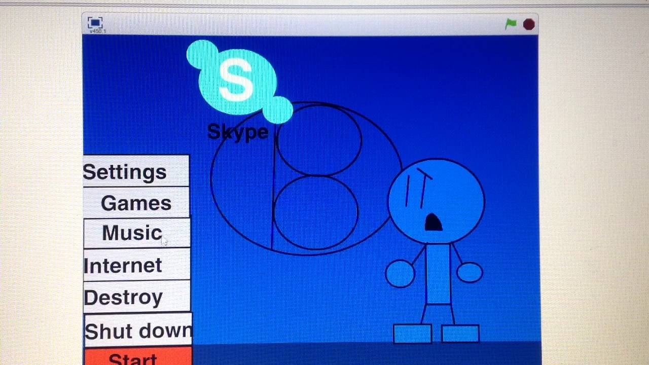 Blue guy OS - YouTube