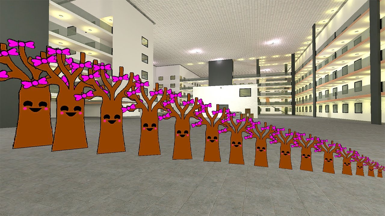 Sprunki Tree bow of all sizes Ask them to help