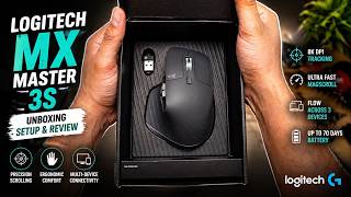 Logitech Mx Master 3S Unboxing Setup Comparison