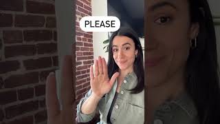 PLEASE & SORRY | ASL Glossary | The ASL Shop
