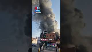 Breaking: Huge fire at Kosher supermarket in London’s Golders Green
