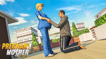 Pregnant Mother Simulator Happy Virtual Family 3D Pregnancy is Tough Level 1