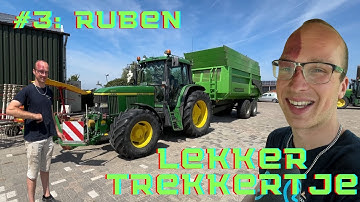 De TOETERS van RUBEN en zijn John Deere 6510: 