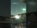 Fireball in the skies over Edmonton