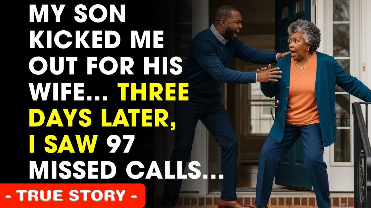 My Son Kicked Me Out For His Wife… Three Days Later, I Saw 97 Missed Calls...