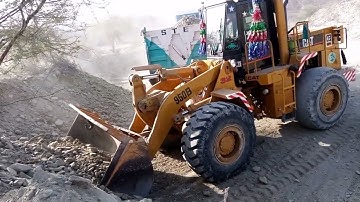 How to Amazing Caterpillar wheel loader 950B loading  a dumpers