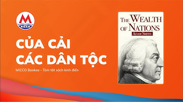 Tóm tắt sách “CỦA CẢI CÁC DÂN TỘC” - Adam Smith | MICCO Bookee