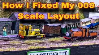 How I FIXED my 009 Scale Layout (Restoring Marthwaite) Part 3