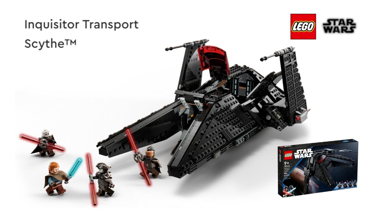 Lego Star Wars 75336 Inquisitor Transport Scythe Speed Build