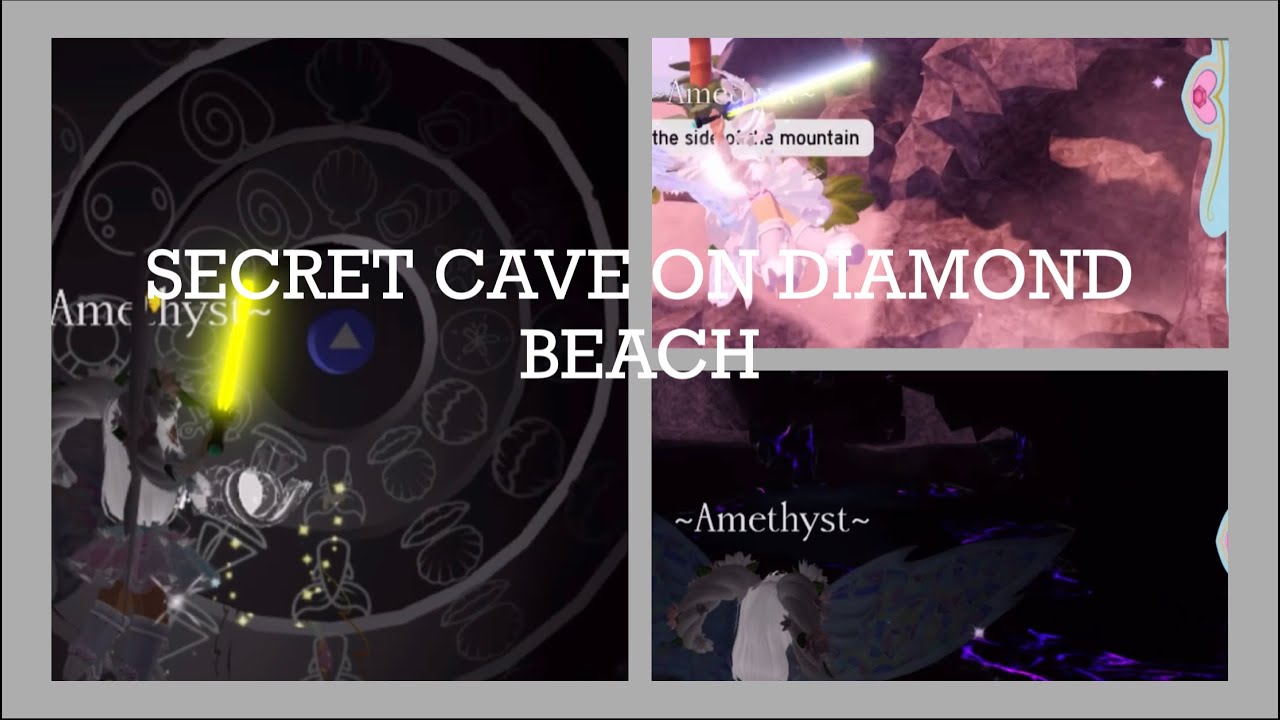 SECRET CAVE ON DIAMOND BEACH Royale High YouTube