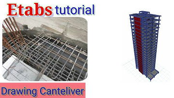 Etabs tutorial: Drawing Canteliver