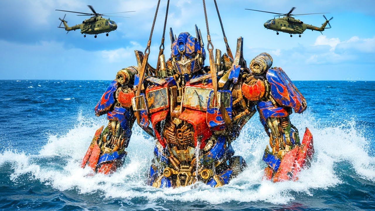 Legendary Salvage Decades-Lost Optimus Prime Recovered from the Ocean ...