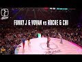 Locking Quarter Final - Juste Debout 2018 - Roche & Chi vs Funky J & Vovan