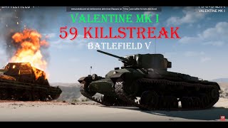 Bfv Valentine Mk Viii Tank Gameplay 59-1 Killstreak Bfv Beta Early Access Ps4