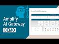 What Amplify AI Gateway Does: Inside the Control and Data Plane Layers