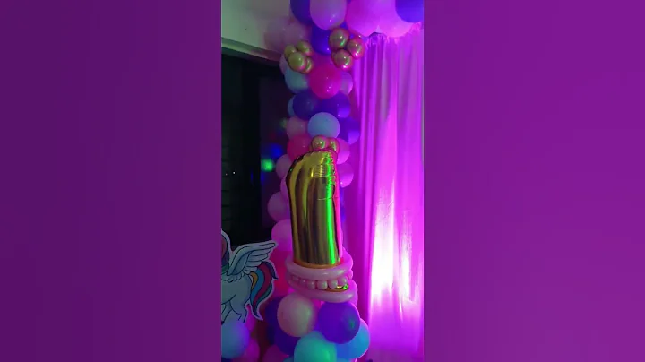 Balloon decoration #shorts #youtubeshorts #ytshorts #viral #birthday #reels #art #decoration #baby