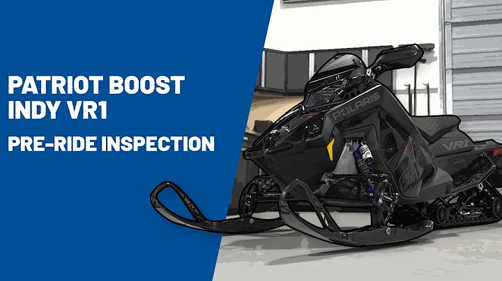 2023+ Patriot Boost Indy VR1 Pre-Ride Inspection | Polaris Snowmobiles