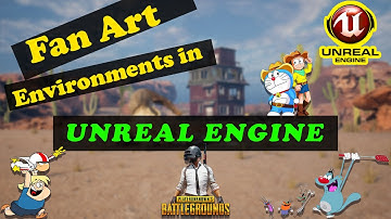 Fan Art Environments in Unreal Engine