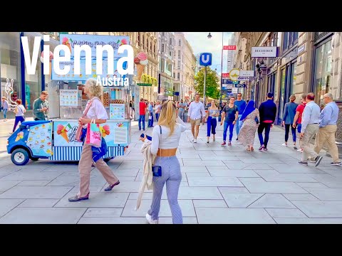 Vienna, Austria | Evening City Walk 4K | Oct 2, 2021