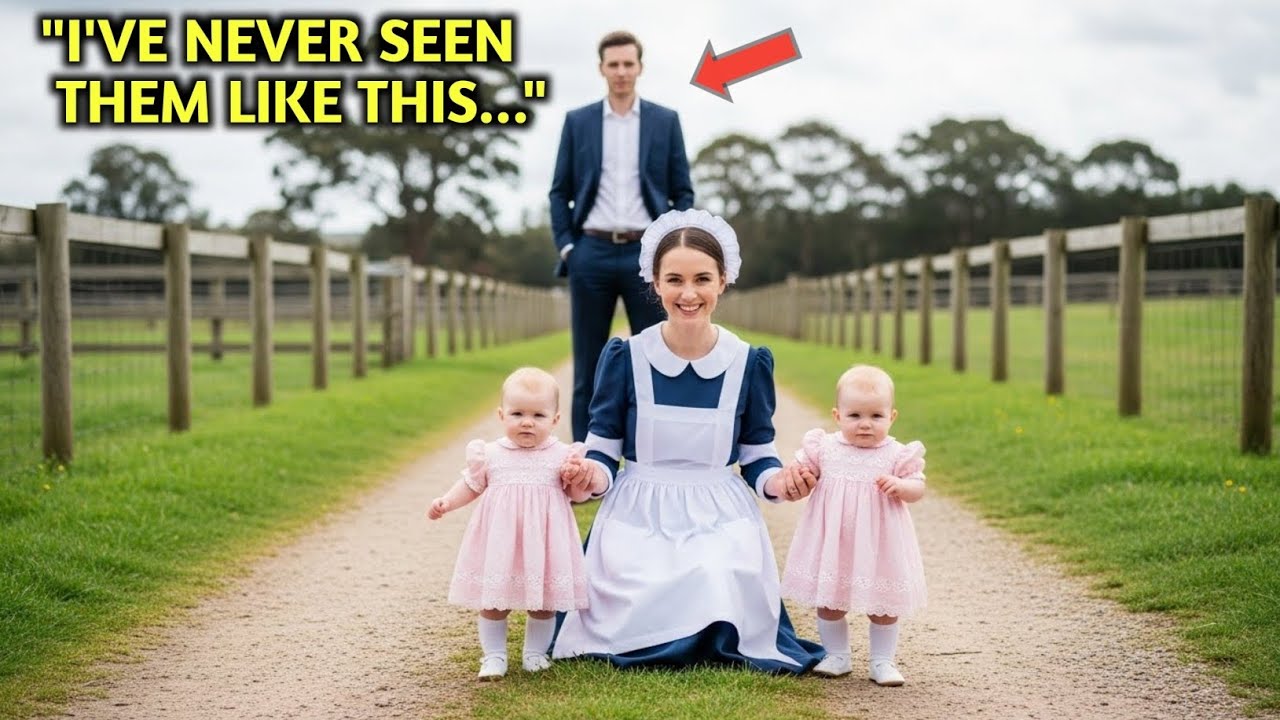The Millionaire’s Twins Refused to Talk — Until the New Maid Did This