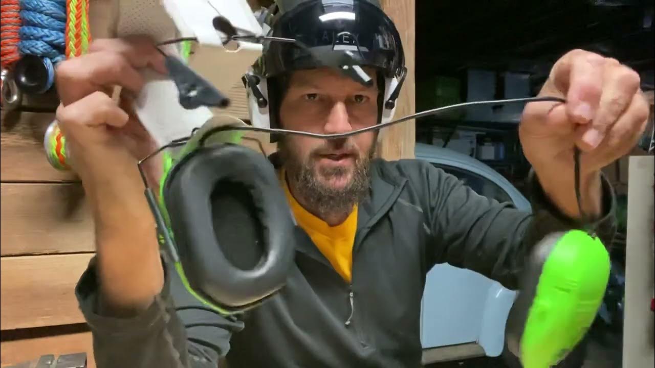 Slick, simple budget option for arborist helmets. Active noise canceling ear pro and Bluetooth