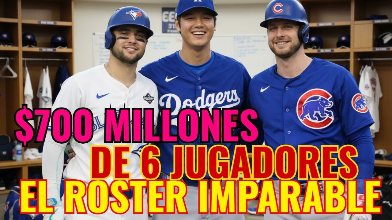 El Roster de $700M: La Alineación MLB Imparable de 6 Jugadores.