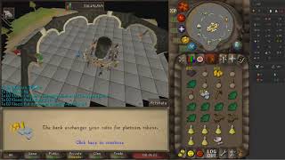 Road to Max ep. 7 - maxing combat, 220k rc xp/hr, etc osrs @hijustin65