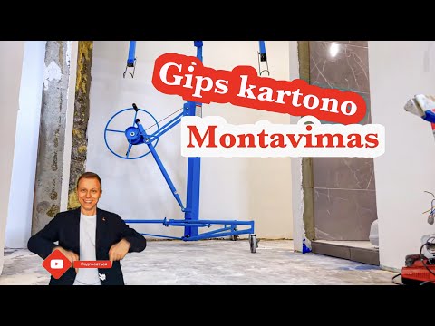 Video: Gofruotojo kartono montavimas „pasidaryk pats“: instrukcijos