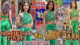 Dedication Girl Pooja Hegde Looking Absolutely Stunning & Hot In Green Outfit Spotted Studio