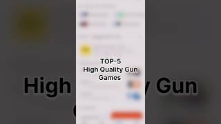 TOP 5 HIGH QUALITY GUN GAMES 🔥 | REALISTIC GRAPHICS | ANDROID BEST FPS 2026