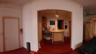 Inside the SPACE Gallery Residency Room | 360 VR Video by Yarn Corporation | ART: SEEN VR Experience