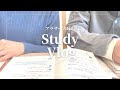 韓国語 Study vlog #2｜Study with me｜韓国語勉強初心者｜アラサー共働き夫婦の日常｜休日の過ごし方