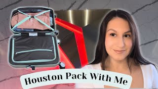 Pack with Me | Houston