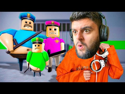 საოჯახო ციხიდან გაქცევა! - Roblox Police Family Escape Obby