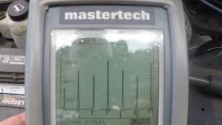 Vetronix MTS 3100 Mastertech Showing Secondary Ignition
