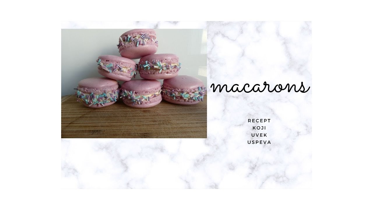 MACARONS  recept koji uvek uspeva |Lullimakeup