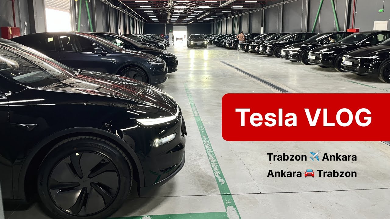 Ankara' dan Tesla Teslim Aldık - VLOG