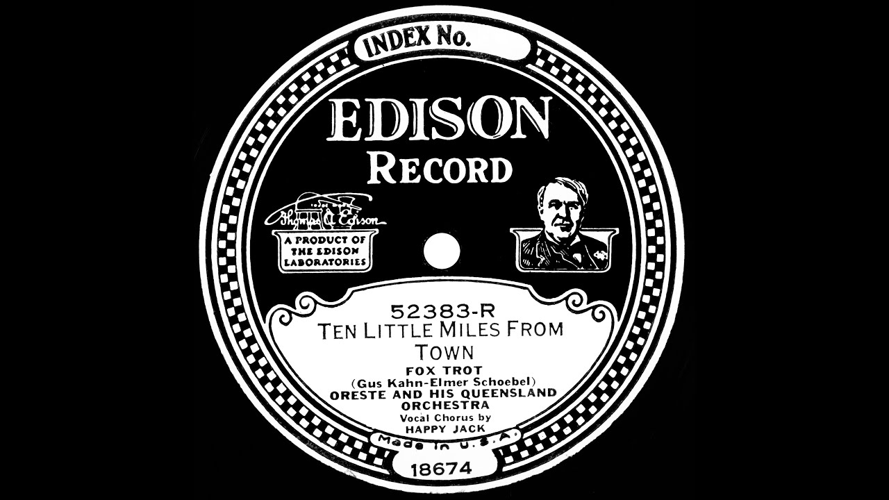 TEN LITTLE MILES FROM TOWN -  Oreste Migliaccio and his Queensland Orchestra