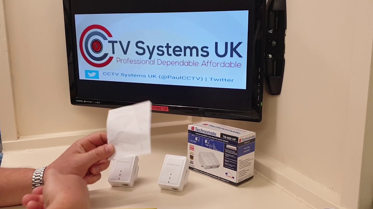 Technomate TM 600 HP Powerline AV2 Adapter Kit YouTube