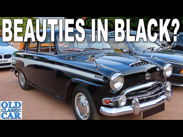 Any colour you like, so long as it's BLACK! Classic cars