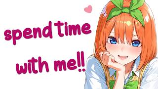"Spoil me!!" 🧡 Your Cute Bratty Roommate Teases You While You Study..And Ends Up Confessing [ASMR]