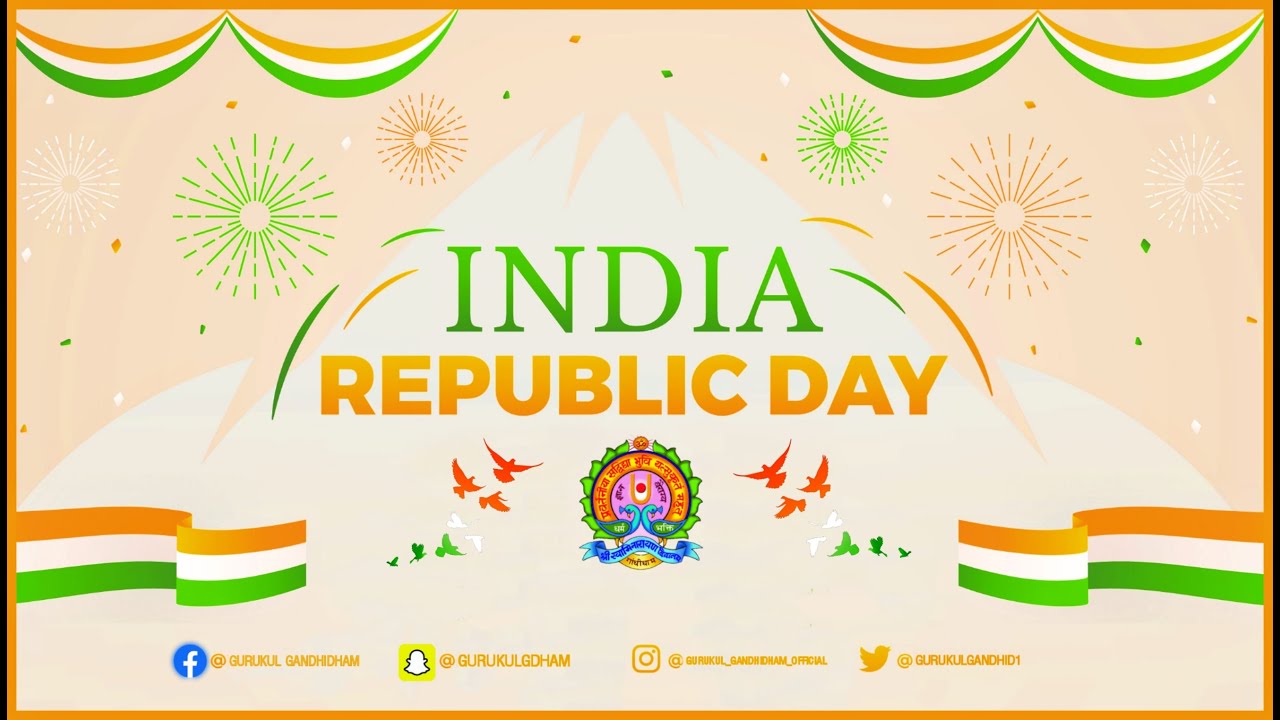 26 January Republic Day Celebration - GURUKUL GANDHIDHAM