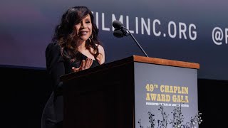 Rosie Perez Honors Jeff Bridges at the 49th Chaplin Award Gala