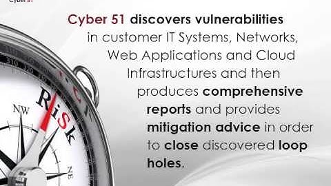 Vulnerability Management, Vulnerability Assessment | Cyber 51