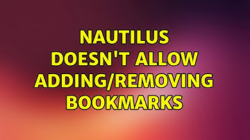Ubuntu: Nautilus doesn